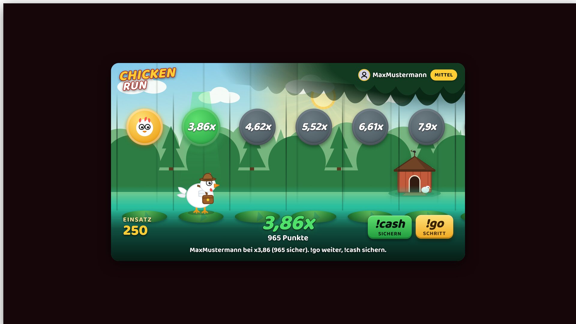 Chicken Run Twitch Overlay